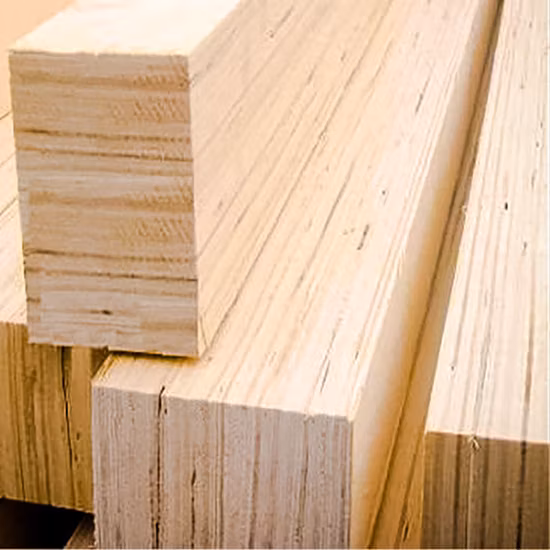 LVL Wooden Bed Slat 35mm Packing Grade Poplar LVL Plywood