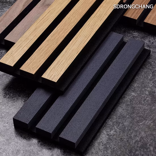 Panneau acoustique pour animaux de compagnie en placage de bois MDF